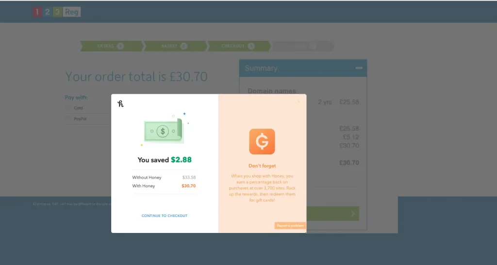 honey cashback Canada