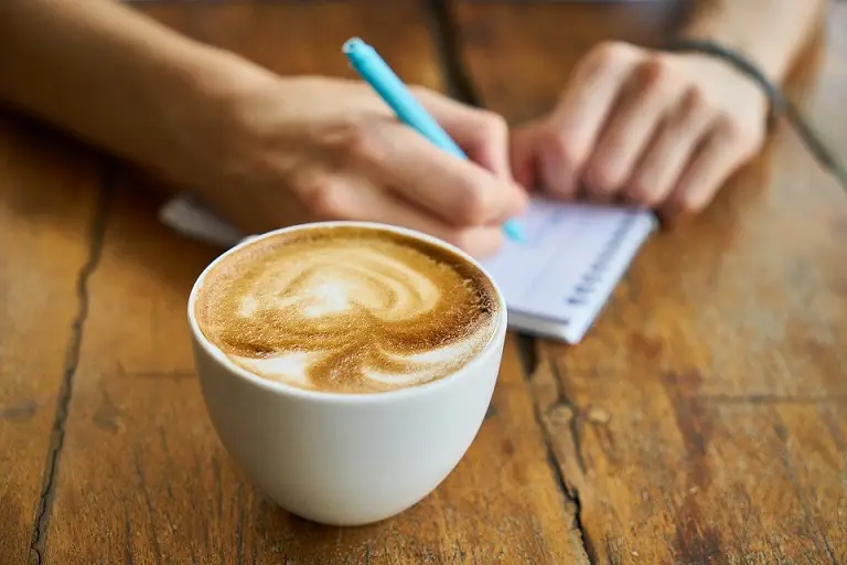 Coffee and Craft a card for Valentine's Day