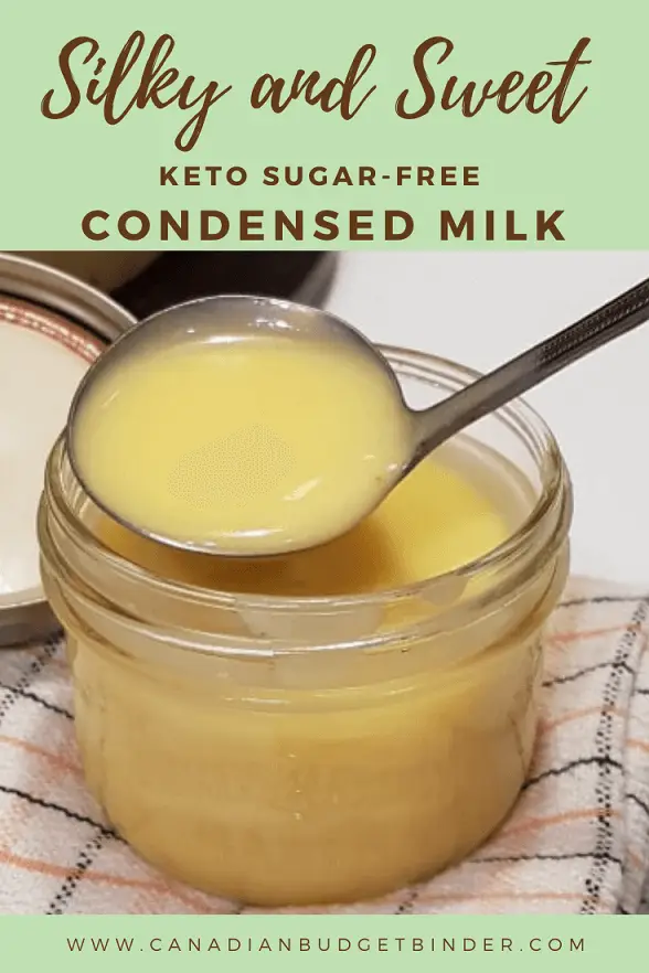 keto condensed milk recipe