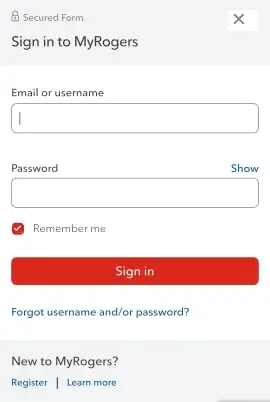 My Rogers App