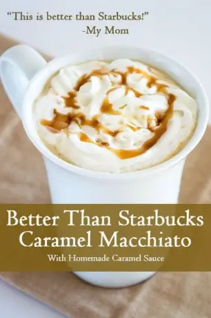 Starbucks Caramel Apple Spice Copycat Drink