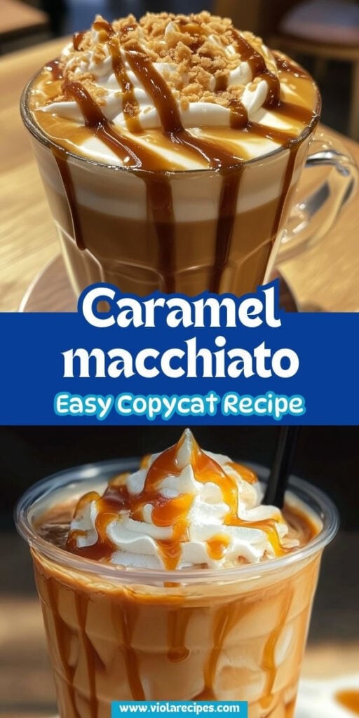 Caramel Macchiato Copycat Starbucks version