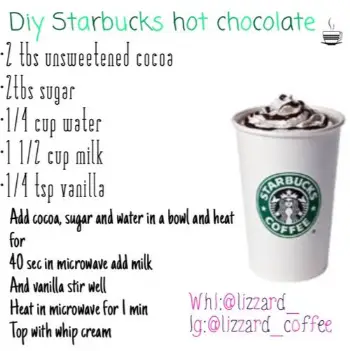 How to Make CopyCat Starbucks Hot Chocolate