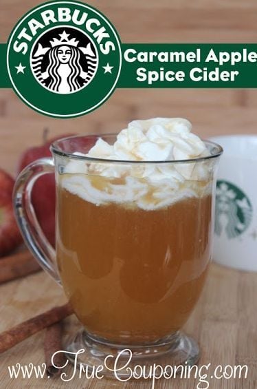 Copycat Starbucks Caramel Apple Spice Cider Recipe