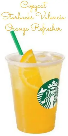 Starbucks Valencia Orange