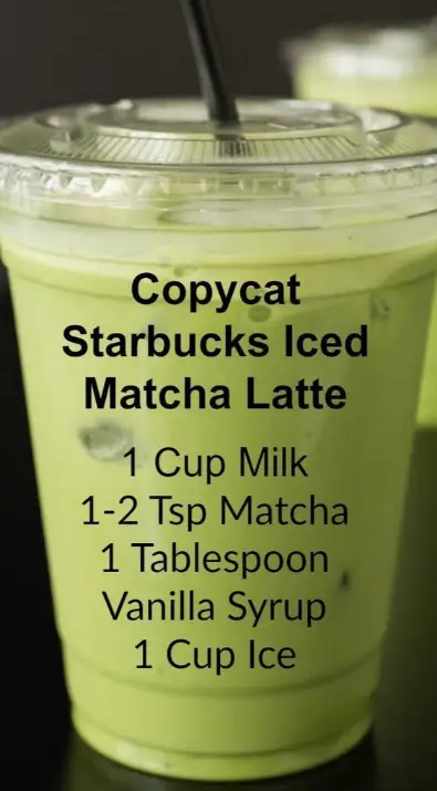 Starbucks Matcha Latte Recipe
