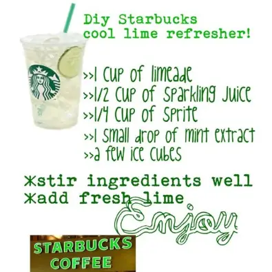 Starbucks Lime Refresher Recipe