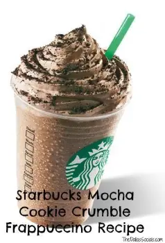 Mocha Cookie Crumble Starbucks Frapp Recipe