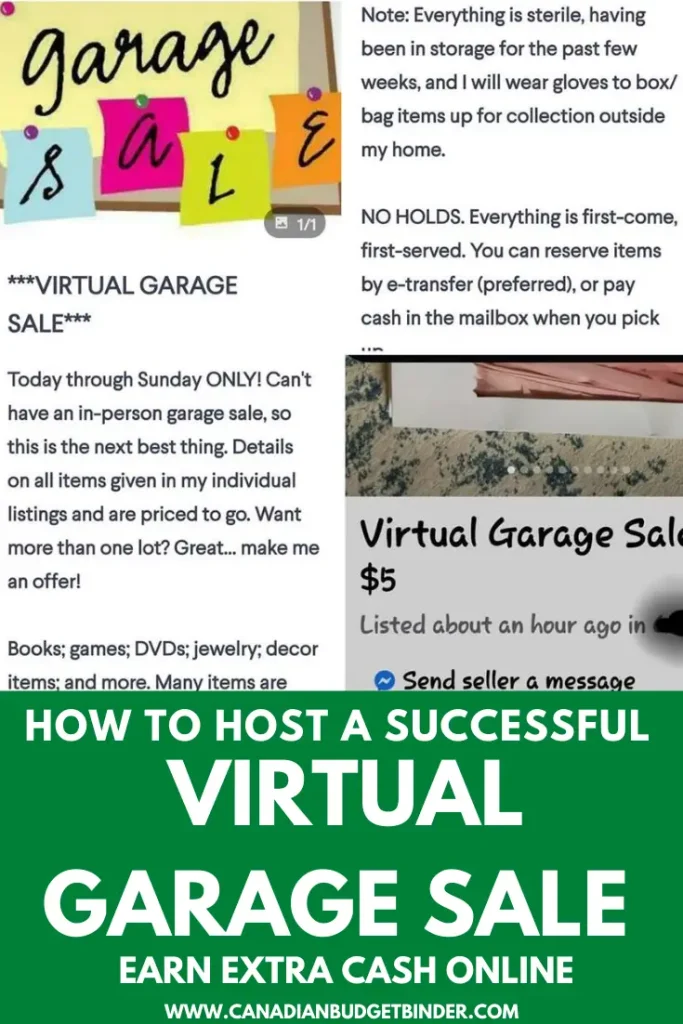 online virtual garage sale