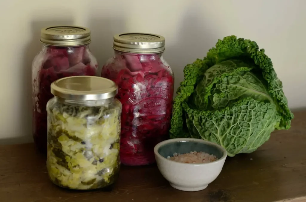 red cabbage sauerkraut