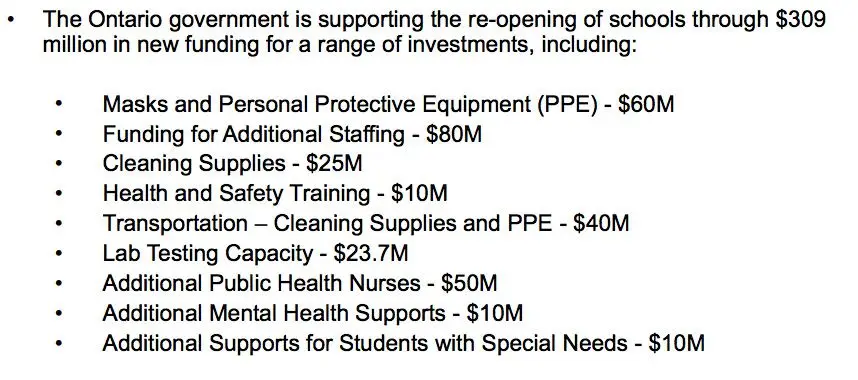 Back-to-school-Ontario-Government-Pledge-2020