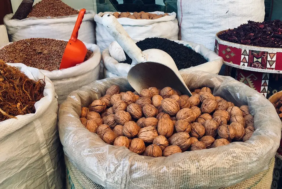 whole walnuts