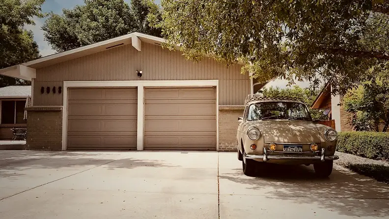 double car garage