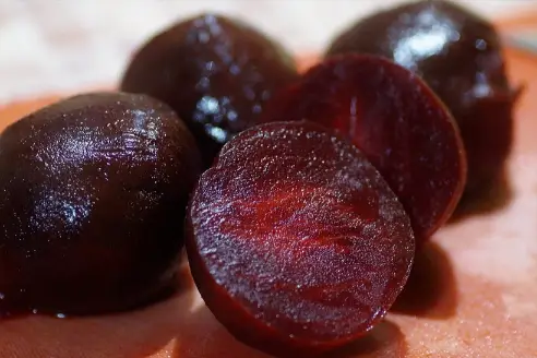 boiled beets