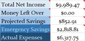 family net income
