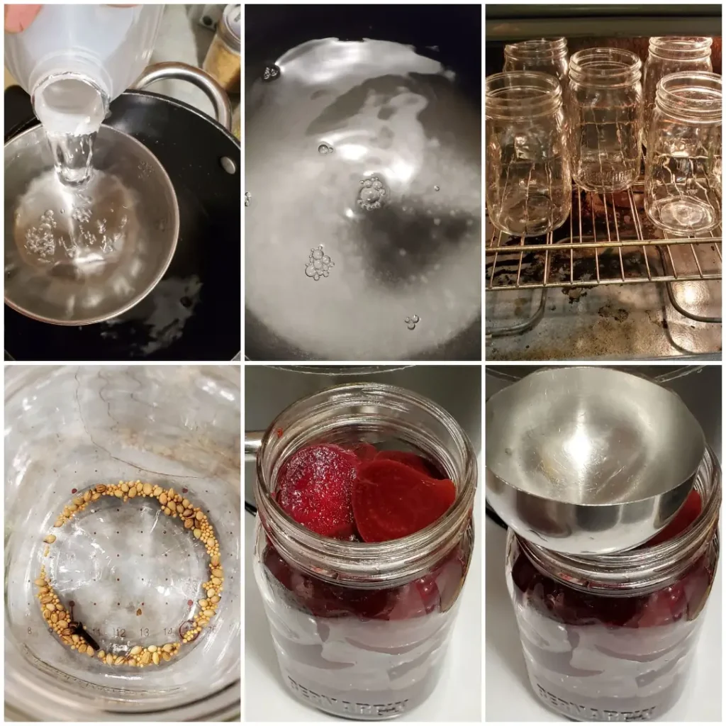 Pickled Beetroot steps