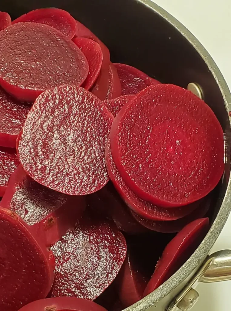 sliced beets