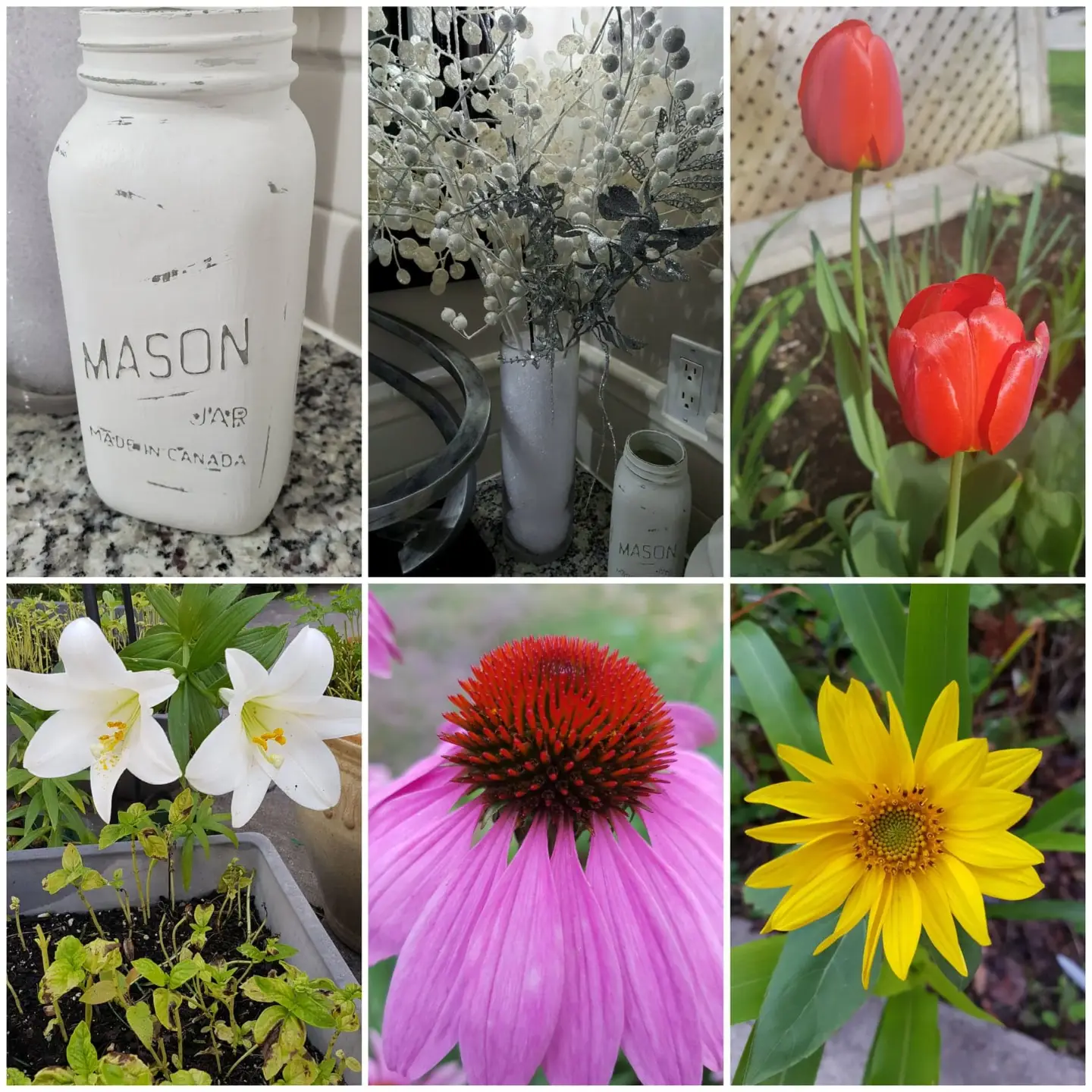 Winter-wedding-decor-white-Mason-jar-and-wedding-flowers