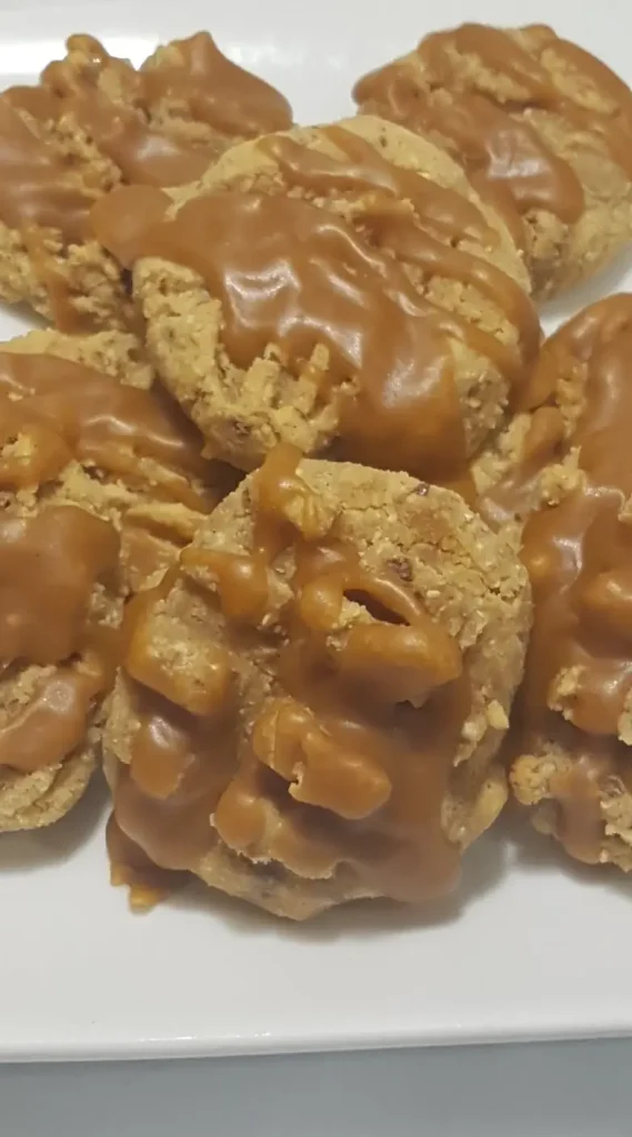 keto caramel peanut butter cookies
