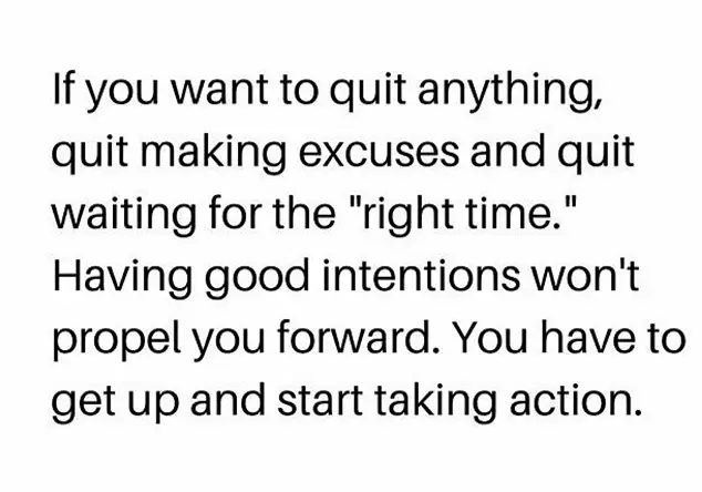Never Quit quote