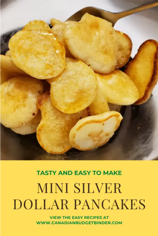 mini pancakes recipe