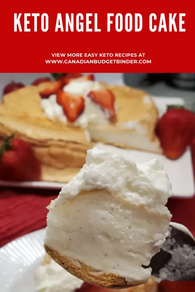 angel food cake keto