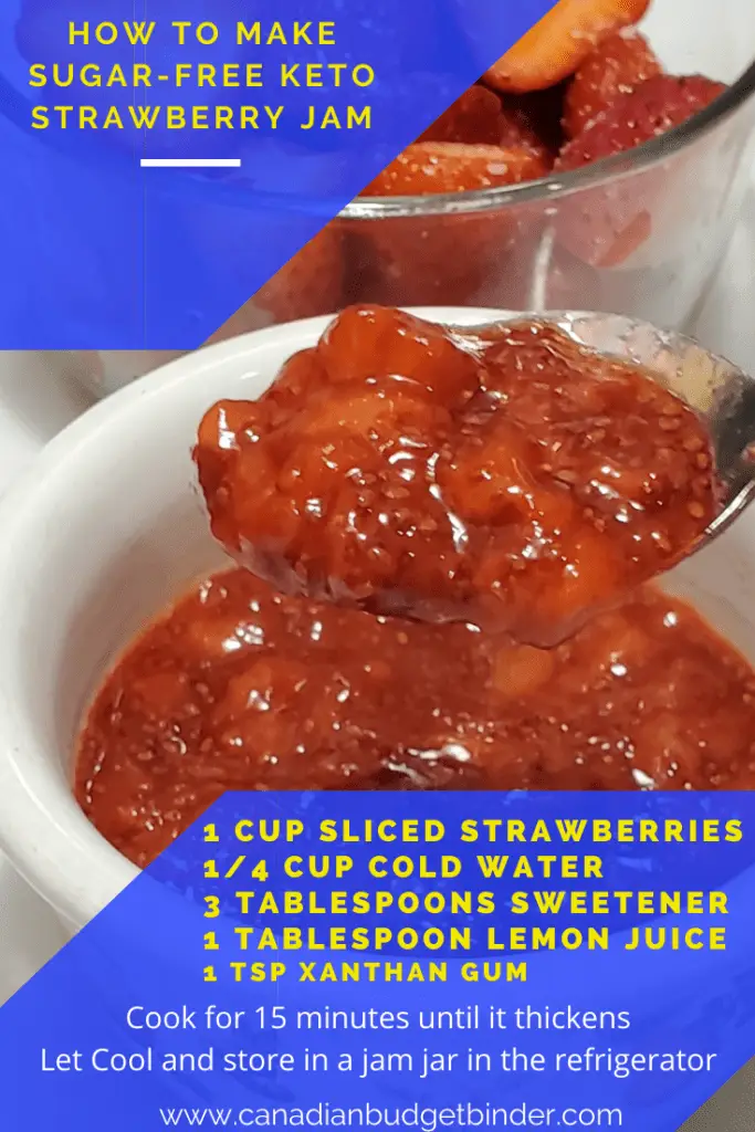 Sugar-Free Keto Strawberry Jam