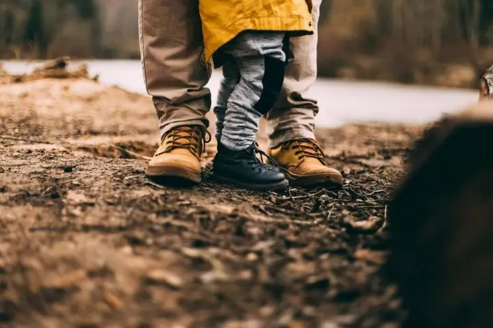 Going for a walk with dad for Father's Day 2021
