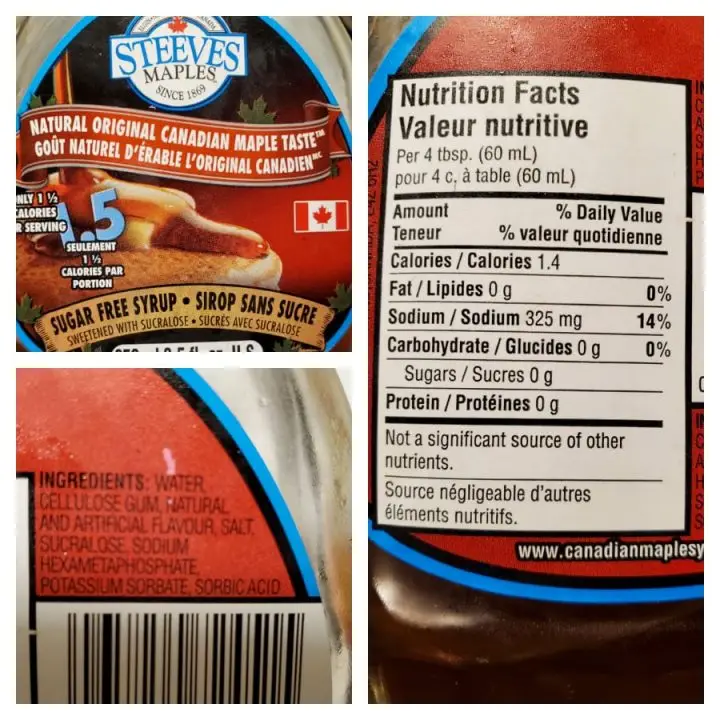 Sugar-Free Maple Syrup
