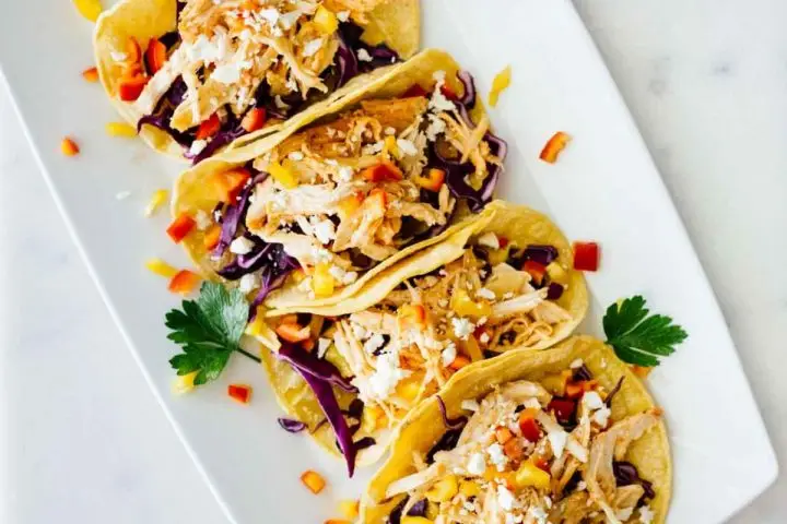 Shredded Chicken Tacos