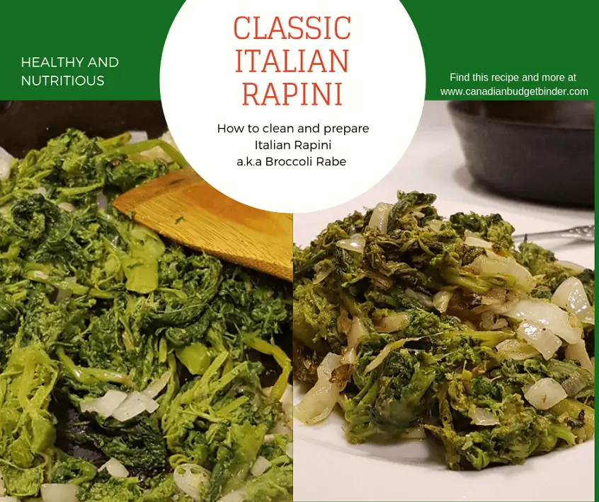 classic italian rapini