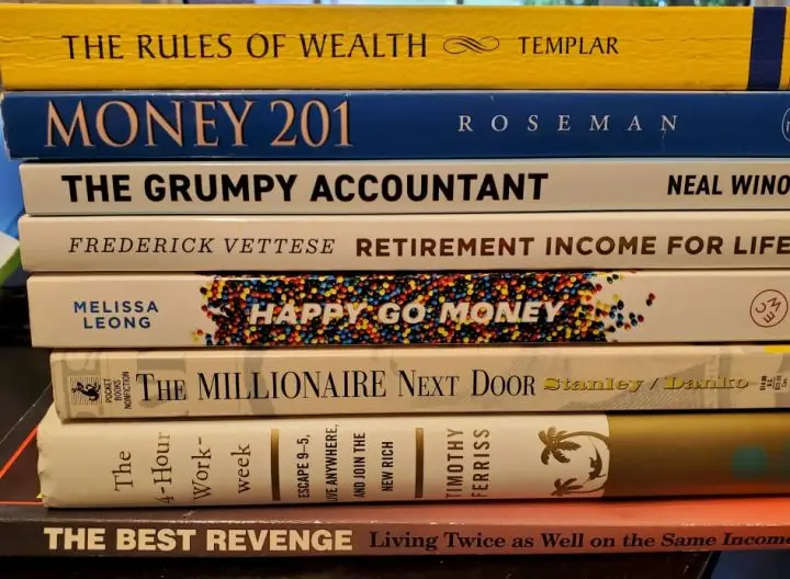 My Favourite finance books to learn about money.