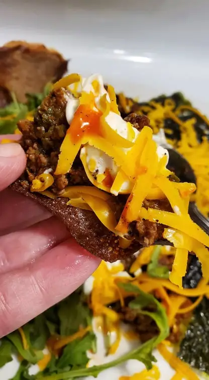Loaded Seaweed Mexican Fusion Taco Keto