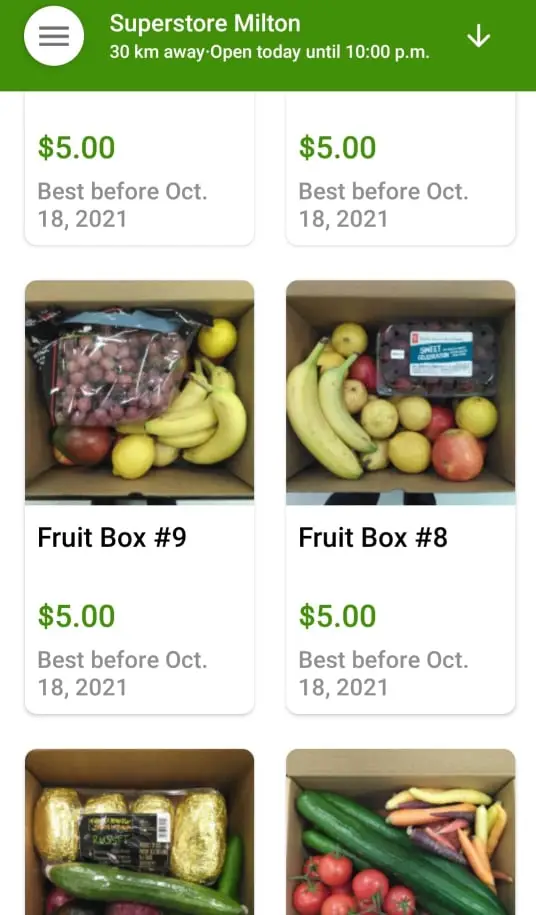 FlashFood App Produce Boxes $5
