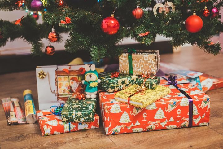 Presents Under the tree from Santa Clause and your Secret Santa Wish List 