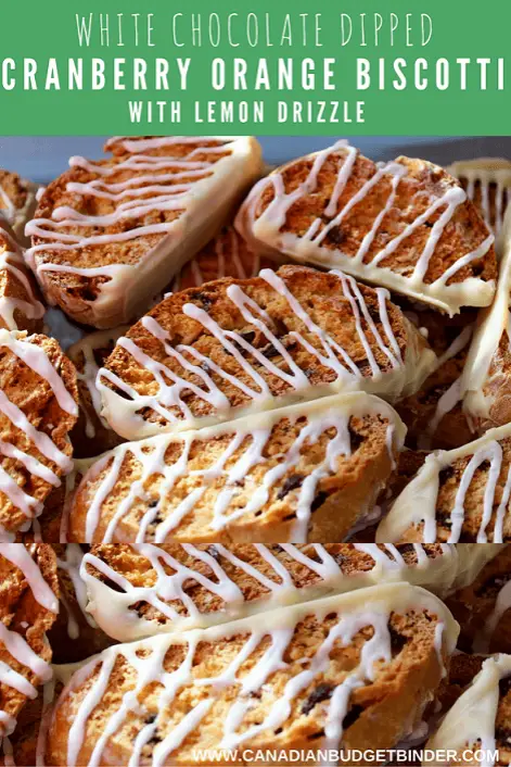 Cranberry Orange Biscotti crunchy Christmas Cookie Recipes