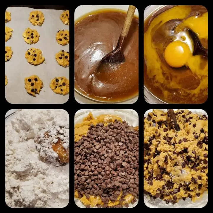How to make homemade chocolate chip cookies step by step