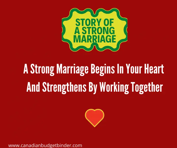 Marriage Quote: A Story Of A Strong Marriage