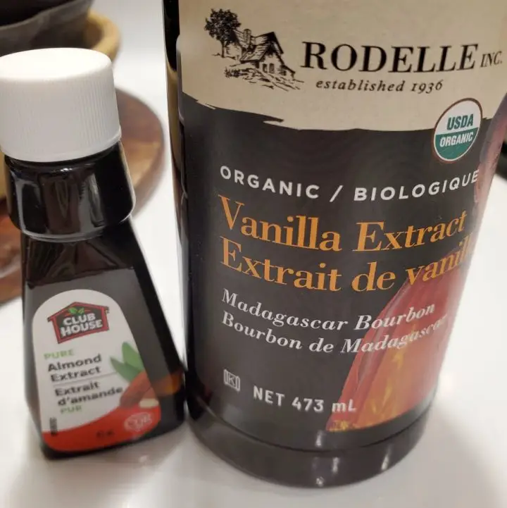 Pure Madagascar Vanilla and Pure Almond Extract