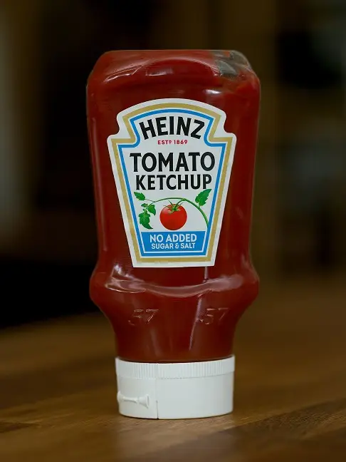 Clean Ketchup Bottle