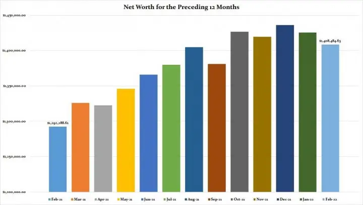 Canadian Budget Binder Net Worth February 2022