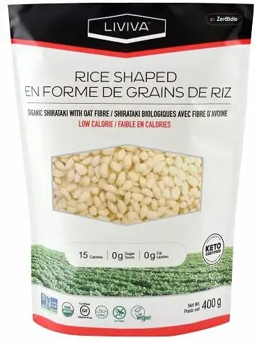 Livia Rice Shaped Noodles Keto instead of pasta for Italian Wedding soup