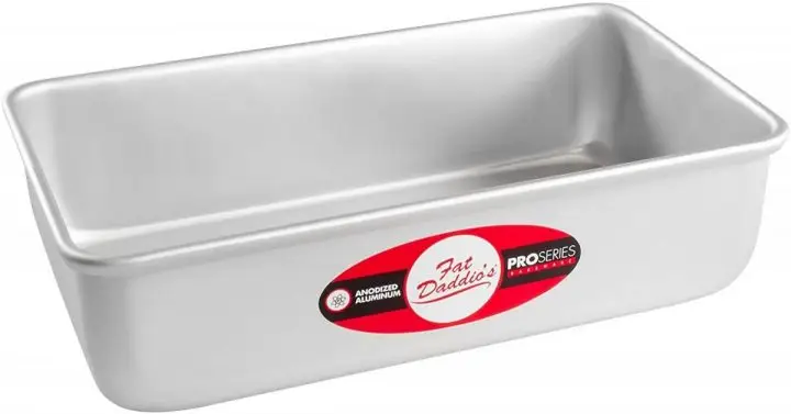 Fat Daddio's loaf pan 9x5 for making keto ice cream