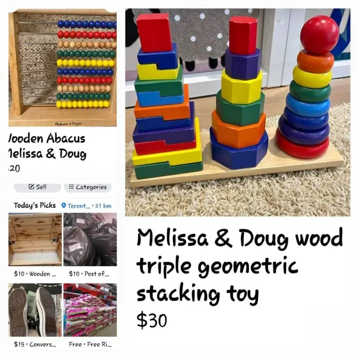 resell Melissa and Doug