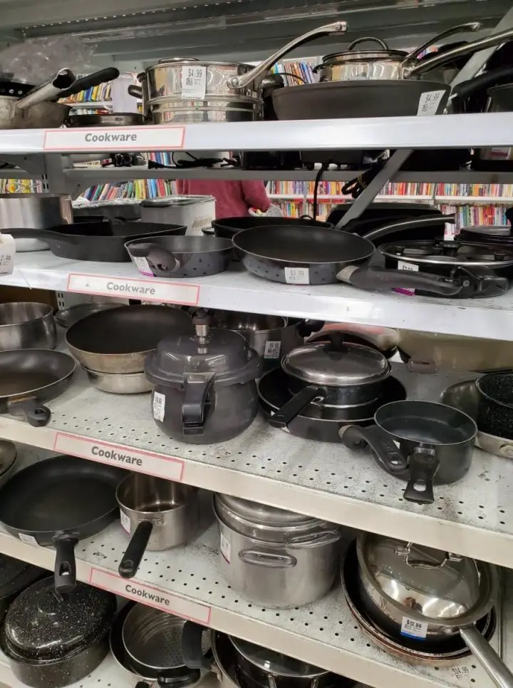 Learn how we flip garage sale purchases to earn a profit including Le Creuset pots and pans.