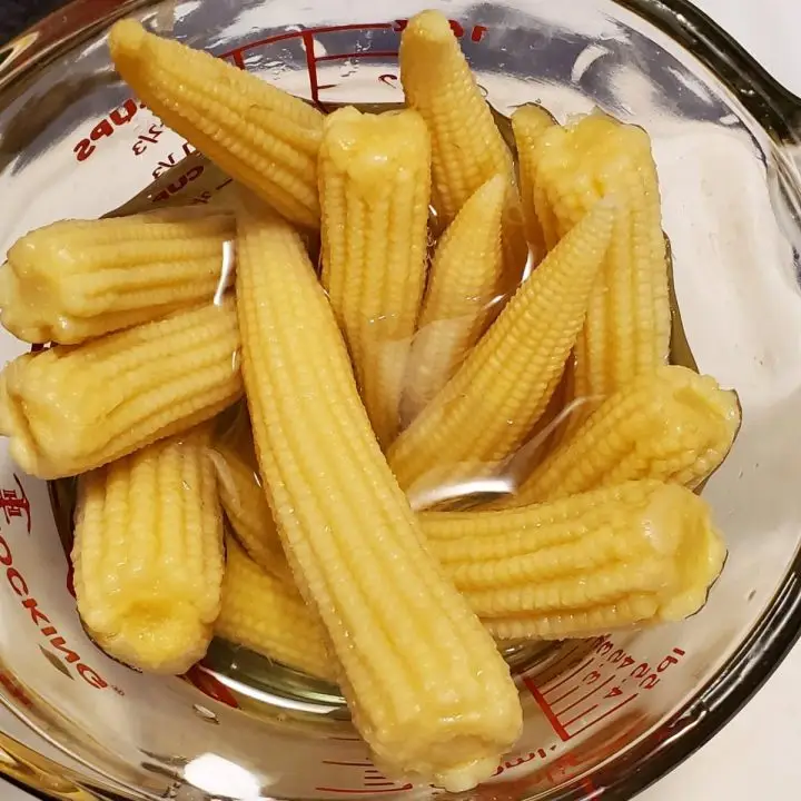 Canned Mini Corn Cobs