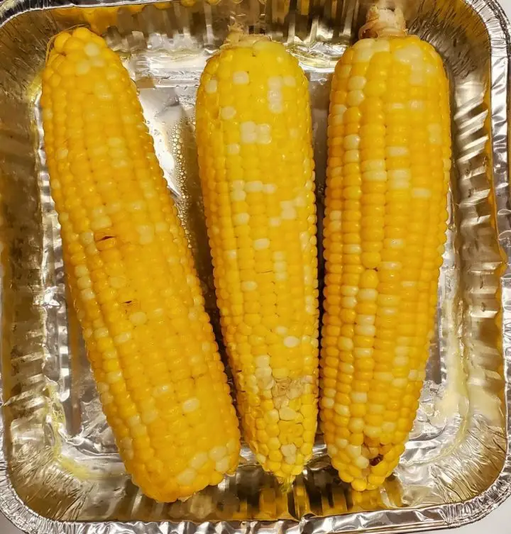 Leftover Boiled Corn On The Cob With Butter