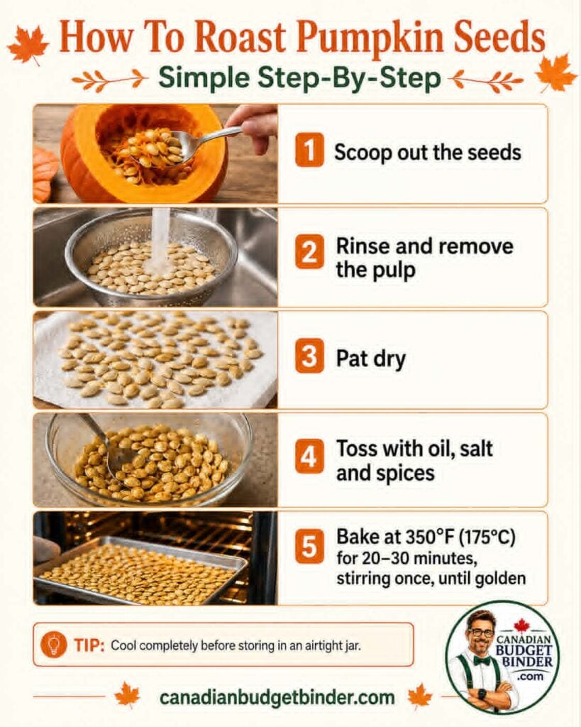 How To Roast Pumpkin Seeds Step by Step