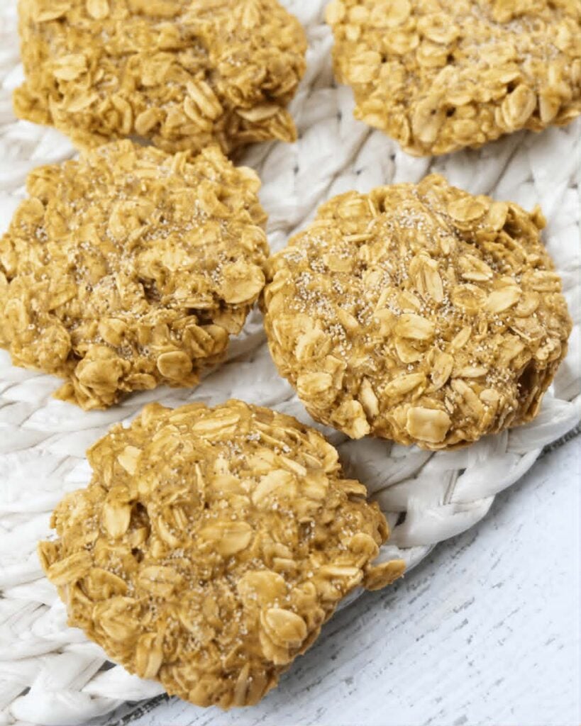 No Bake Pumpkin Cookies