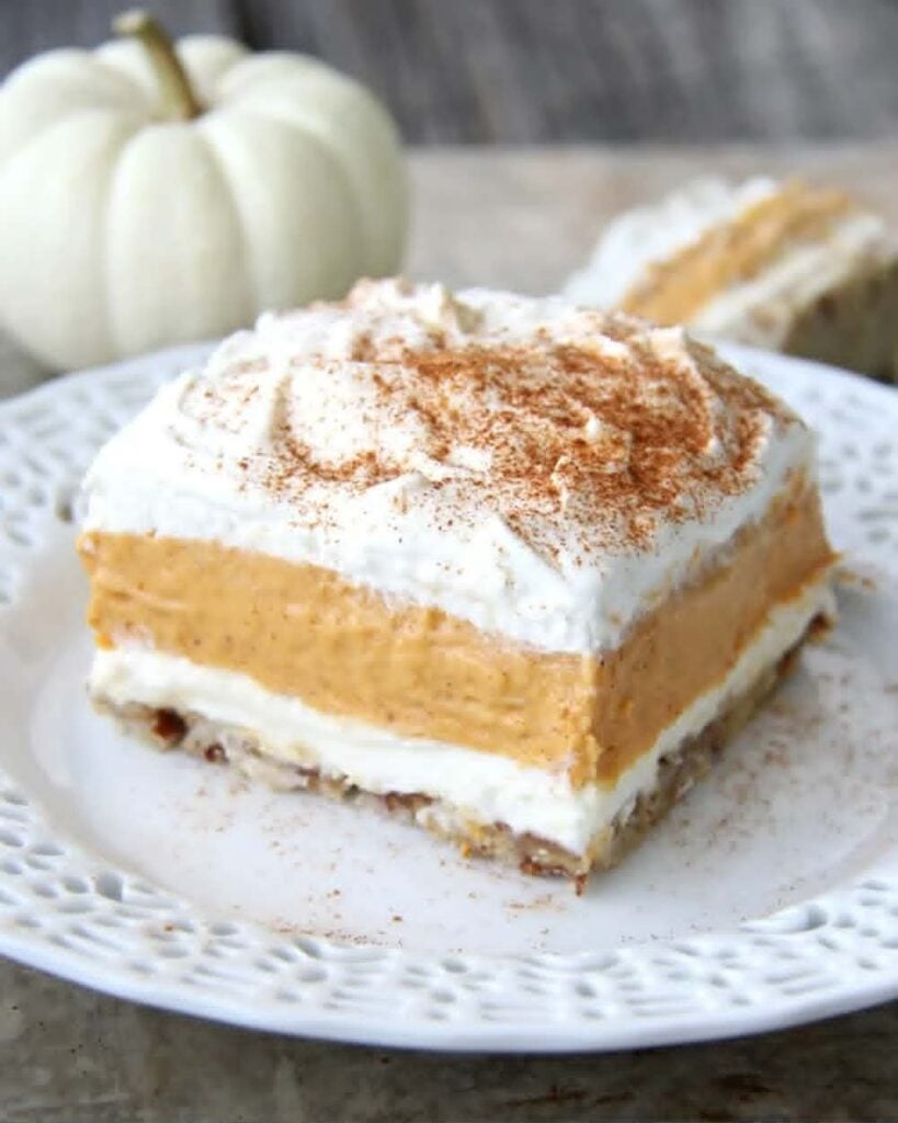 Pumpkin Delight Layers of Cream and Pumpkin